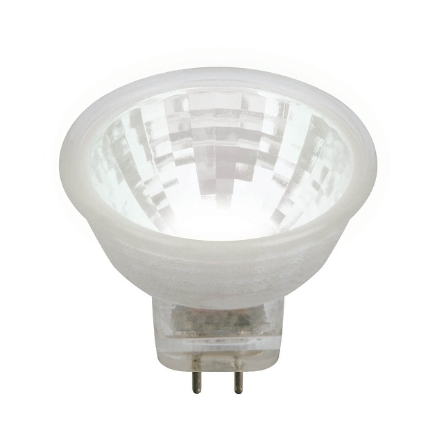 Лампа светодиодная Uniel GU4 3W 4000K прозрачная LED-MR11-3W/NW/GU4/220V GLZ21TR UL-00001703 фото 