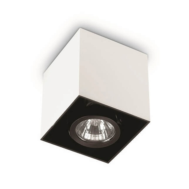 Потолочный светильник Ideal Lux Mood Pl1 D09 Square Bianco 140902 фото 