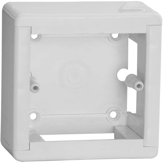 ELECOR Коробка универсальная КМКУ 88х88х44мм белая IEK CKK10D-U-1-K01 Фото № 1