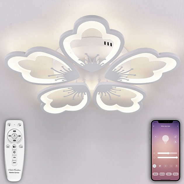 Потолочная светодиодная люстра Natali Kovaltseva Led Lamps 81230 изображение 6 Потолочная светодиодная люстра Natali Kovaltseva Led Lamps 81230 Фото № 6