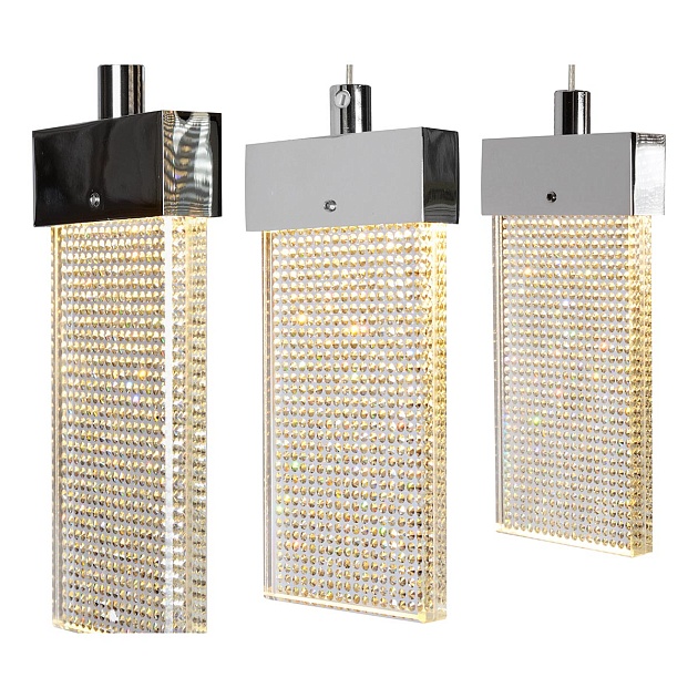 Подвесной светодиодный светильник iLedex Pixel C4430-3L CR изображение 2 Подвесной светодиодный светильник iLedex Pixel C4430-3L CR Фото № 2