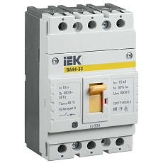 Выключатель автоматический ВА44-33 3Р 80А 15кА IEK SVA4410-3-0080