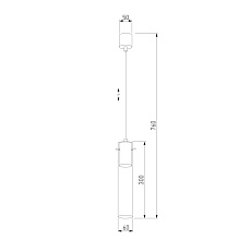 Подвесной светильник TK Lighting 3146 Look Graphite 1