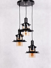 Подвесная люстра Lumina Deco Capri LDP 11328 B-3 BK 3