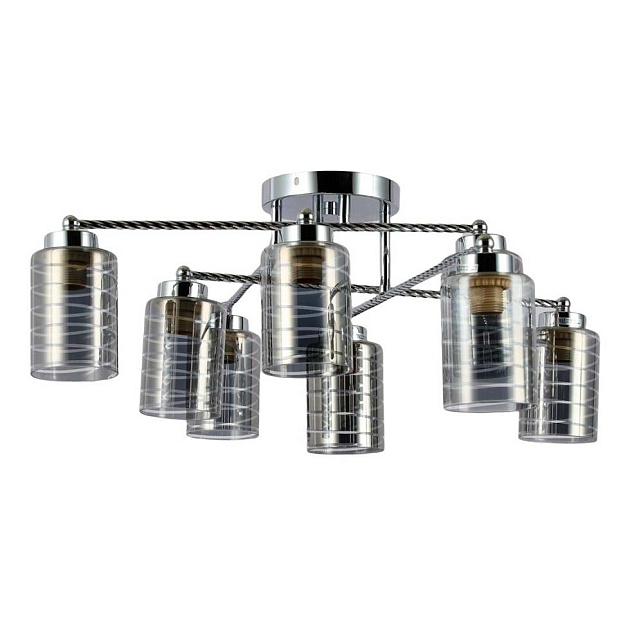 Потолочная люстра ЭкономСвет 60201/8CR SM Фото № 1