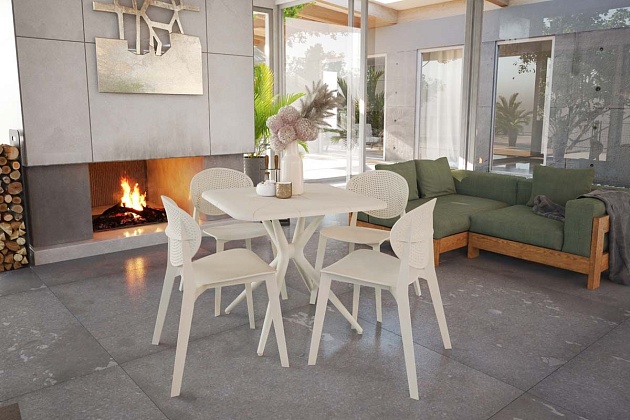 Обеденная группа Sheffilton SHT-DS193 бежевый 9782418601 изображение 5 Обеденная группа Sheffilton SHT-DS193 бежевый 9782418601 Фото № 5