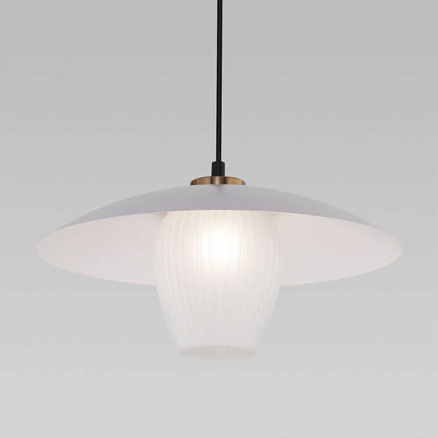 Подвесной светильник Eurosvet Kamari 50259/1 белый/матовый изображение 2 Подвесной светильник Eurosvet Kamari 50259/1 белый/матовый Фото № 2