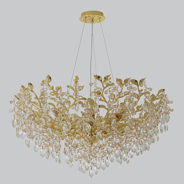 Подвесная люстра Crystal Lux Eden SP10 Gold Фото № 4
