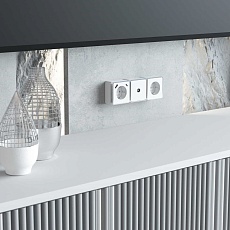 Розетка с заземлением, шторками и USB тип A+C Werkel Gallant белый W5071701 4690389179594 2