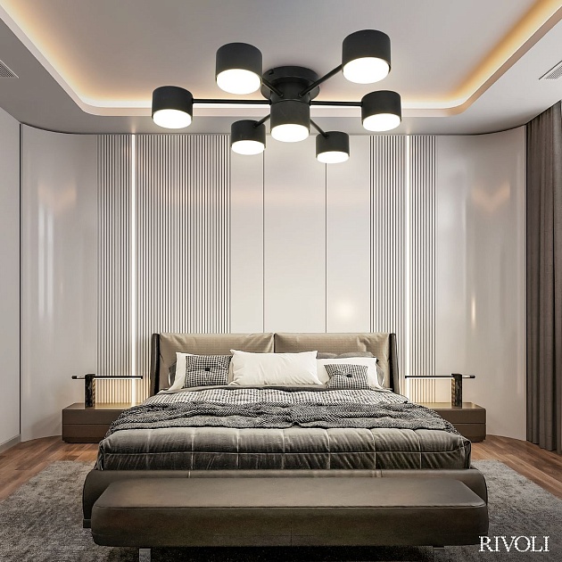 Потолочная люстра Rivoli Ruth 3190-307 Б0071294 изображение 3 Потолочная люстра Rivoli Ruth 3190-307 Б0071294 Фото № 3