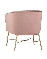 Кресло Stool Group Шале велюр розовый FALETTE PINK 4