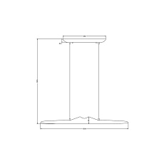 Подвесной светодиодный светильник Arte Lamp Conca A4286SP-19BK 1