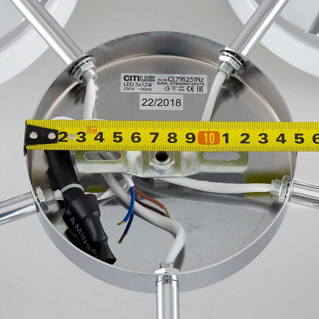 Потолочная светодиодная люстра Citilux Тамбо CL716251Nz Фото № 2