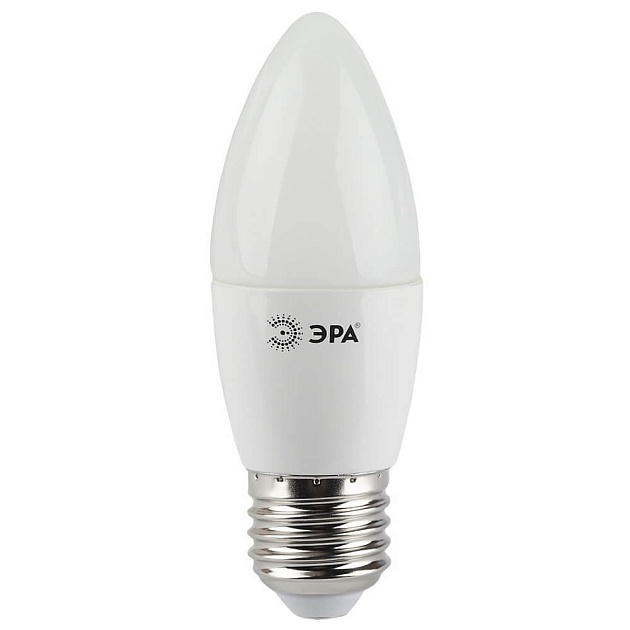 Лампа светодиодная ЭРА E27 7W 4000K матовая LED B35-7W-840-E27 Б0020540 фото 
