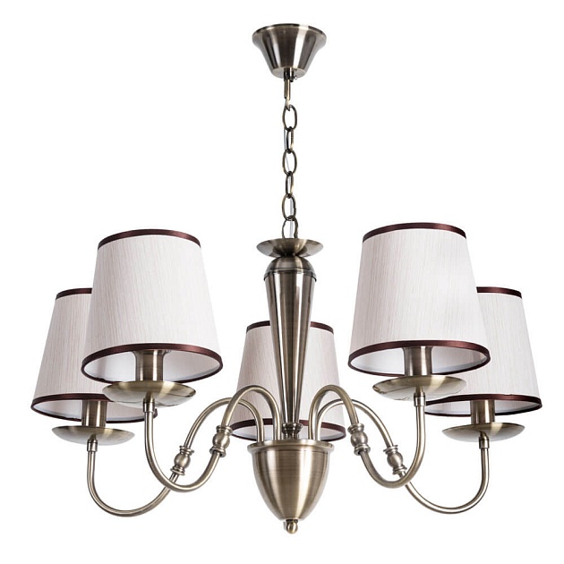 Подвесная люстра Arte Lamp Fiona A3227LM-5AB изображение 1 Подвесная люстра Arte Lamp Fiona A3227LM-5AB Фото № 1