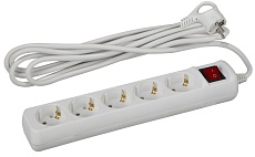 Удлинитель ЭРА 5гн 5м с/з UX-5es-5m Б0035758