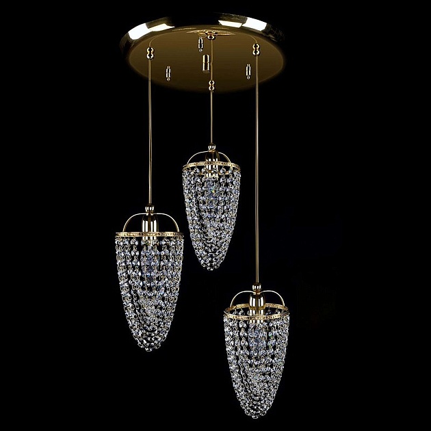 Подвесная люстра Artglass Small Game 03-03 CE Фото № 1