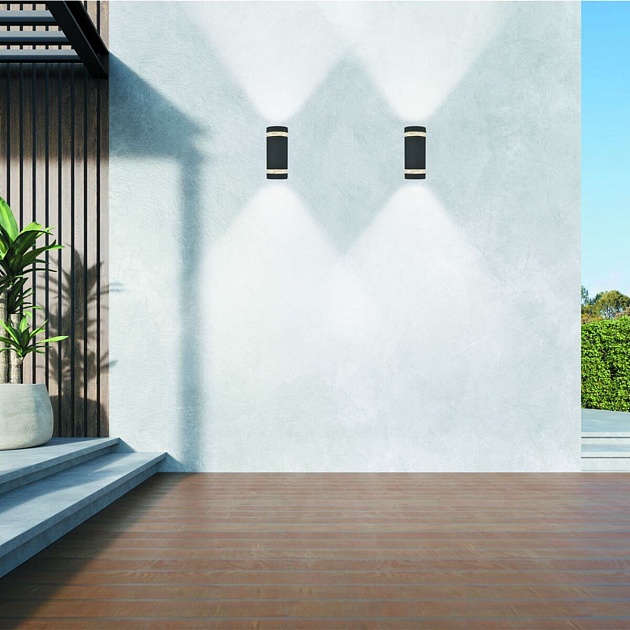 Уличный настенный светильник Apeyron Point 11-132 Фото № 18