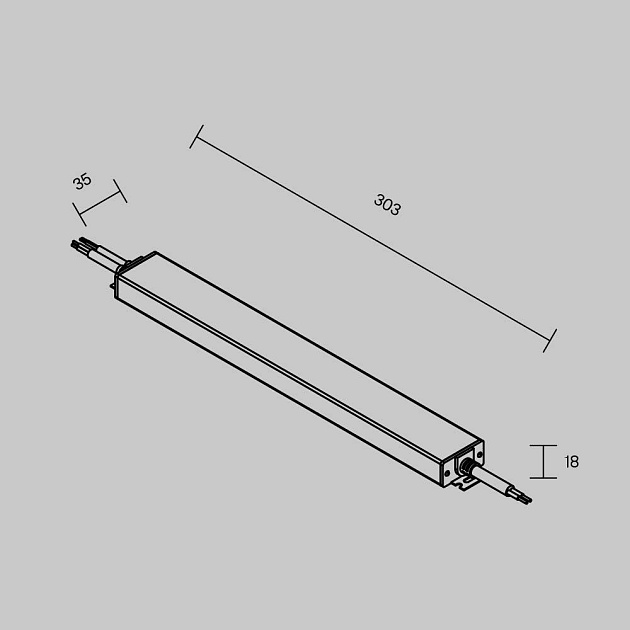 Блок питания Maytoni Lighting control 725001 изображение 3 Блок питания Maytoni Lighting control 725001 Фото № 3