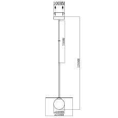 Подвесной светильник Moderli Scrumbel V6045-1P 1