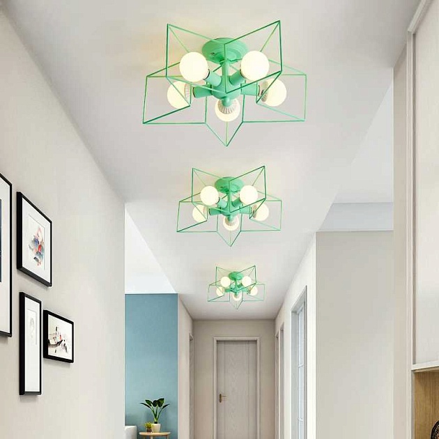 Потолочная люстра Imperium Loft Asteri Green 178357-26 изображение 9 Потолочная люстра Imperium Loft Asteri Green 178357-26 Фото № 9