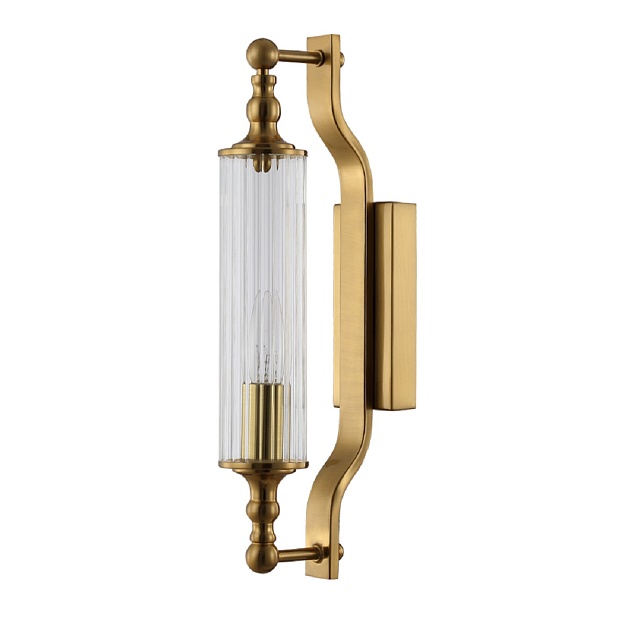 Бра Crystal Lux Tomas AP1 Brass фото 