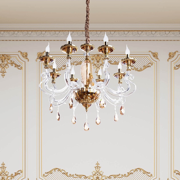 Подвесная люстра Divinare Simona 5125/07 LM-8 Фото № 7