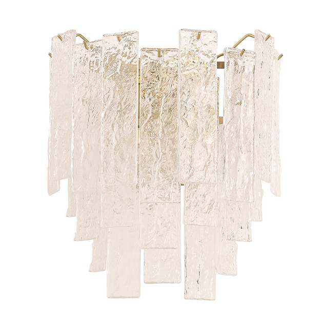 Бра Crystal Lux Ricardo AP3 Brass Фото № 1
