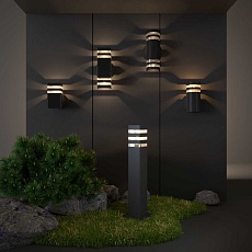 Уличный настенный светильник Elektrostandard 1450 Techno a032630 1