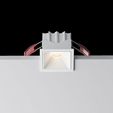 Встраиваемый светильник Maytoni Technical Alfa LED DL043-01-10W3K-SQ-W-1 3