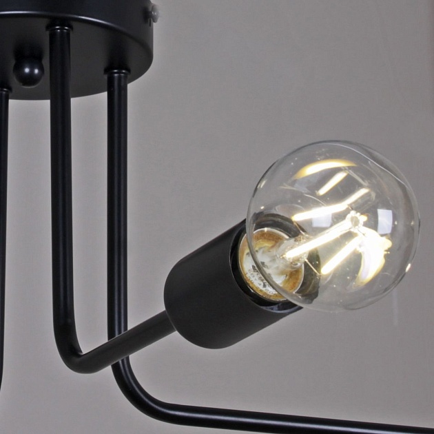 Потолочная люстра Illumico IL2000-6C-05 BK изображение 2 Потолочная люстра Illumico IL2000-6C-05 BK Фото № 2