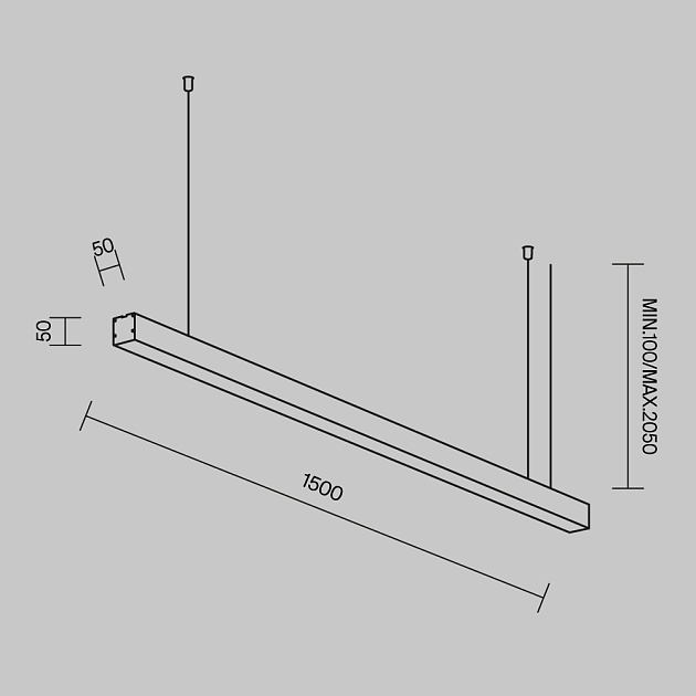 Линейный светильник Maytoni Technical LL312021 изображение 2 Линейный светильник Maytoni Technical LL312021 Фото № 2