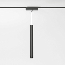 Подвесной трековый светодиодный светильник Elektrostandard Flat Magnetic Alliet 85097/01 черный a063714 3