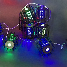 Cветодиодная гирлянда Sneha Фонарик 230V разноцветная статичный A-482 1