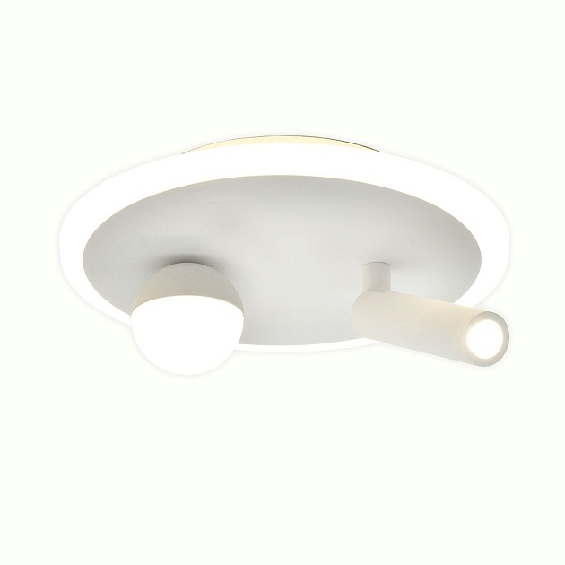 Потолочный светодиодный светильник Escada 20022SMA/01LED SWH изображение 4 Потолочный светодиодный светильник Escada 20022SMA/01LED SWH Фото № 4