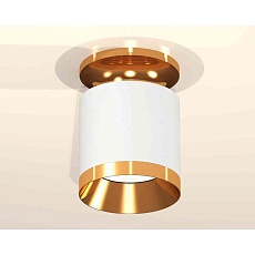Комплект накладного светильника Ambrella light Techno Spot XS7401121 SWH/PYG белый песок/золото желтое полированное (N7929, C7401, N7034) 2