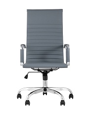 Офисное кресло TopChairs City серое D-101H GREY 1