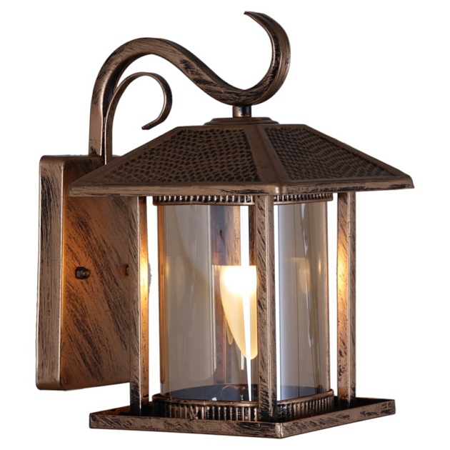 Настенный фонарь Reluce 08287-9.2-001U BKG Фото № 5