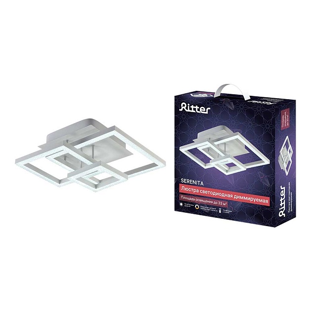 Потолочная люстра Ritter SERENITA 52937 2 изображение 1 Потолочная люстра Ritter SERENITA 52937 2 Фото № 1