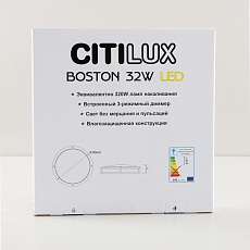 Потолочный светодиодный светильник Citilux Бостон CL709325N 1