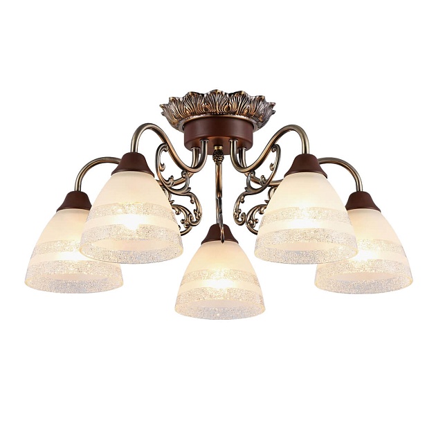 Потолочная люстра Omnilux Carapelle OML-55707-05 изображение 1 Потолочная люстра Omnilux Carapelle OML-55707-05 Фото № 1