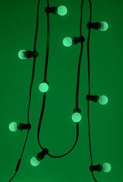 Лампа светодиодная ЭРА E27 3W 3000K зеленая ERAGL50-E27 Б0049579 фото 6