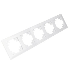 Рамка 4-постовая Stekker Катрин белый PFR00-7004-01 39795 5