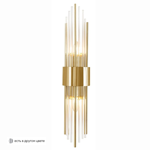 Настенный светильник Crystal Lux Atento AP2 Brass/Transparente Фото № 1