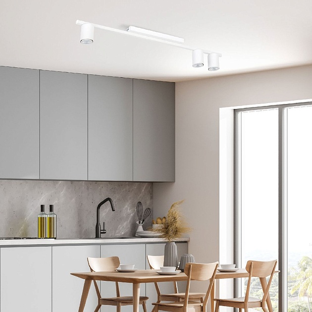 Потолочная люстра TK Lighting 4570 Logan White изображение 4 Потолочная люстра TK Lighting 4570 Logan White Фото № 4