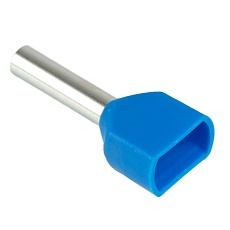 Наконечник штыревой втулочный изолированный НШВИ(2) 2,5-12 LD406-2512 50390 3