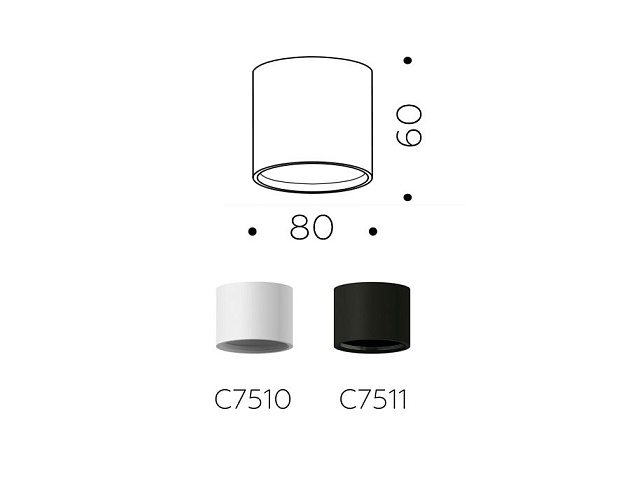 Корпус светильника Ambrella light DIY Spot C7510 фото 3