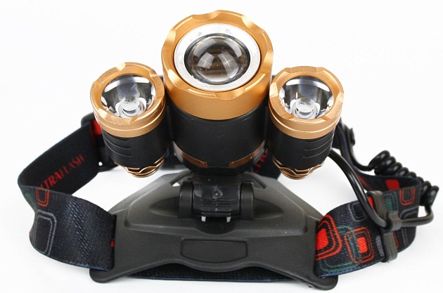 Налобный светодиодный фонарь Ultraflash Headlite аккумуляторный 100х90 300 лм E1333 13903 фото 9