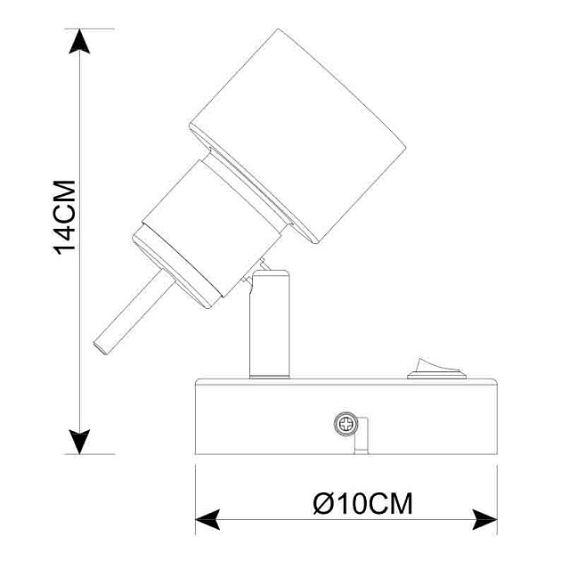 Спот Arte Lamp Almach A1906AP-1WH Фото № 3