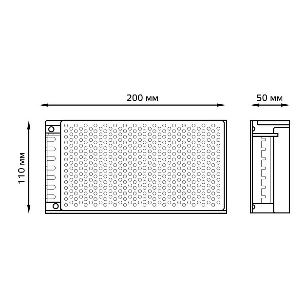 Блок питания Gauss Led Strip PS 12V 250W IP20 25A 202003250 изображение 3 Блок питания Gauss Led Strip PS 12V 250W IP20 25A 202003250 Фото № 3